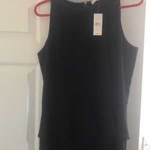 LOFT womens tall black dress 6T